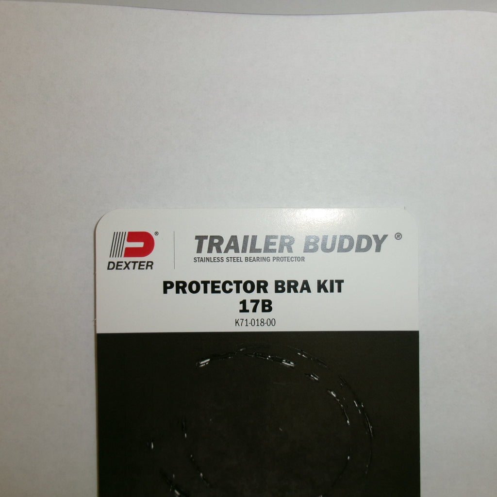 Two Dexter Trailer Buddy Protectors 1.78" Bra Kit Covers (17B)