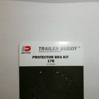 Two Dexter Trailer Buddy Protectors 1.78" Bra Kit Covers (17B)