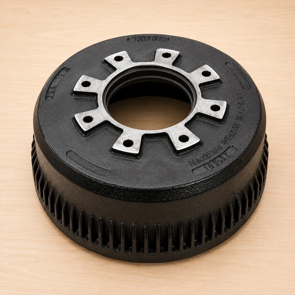 Lippert 10K GD Brake Drum Fits 183168 Hub | Uses 10K Bearings & Seal (183537)