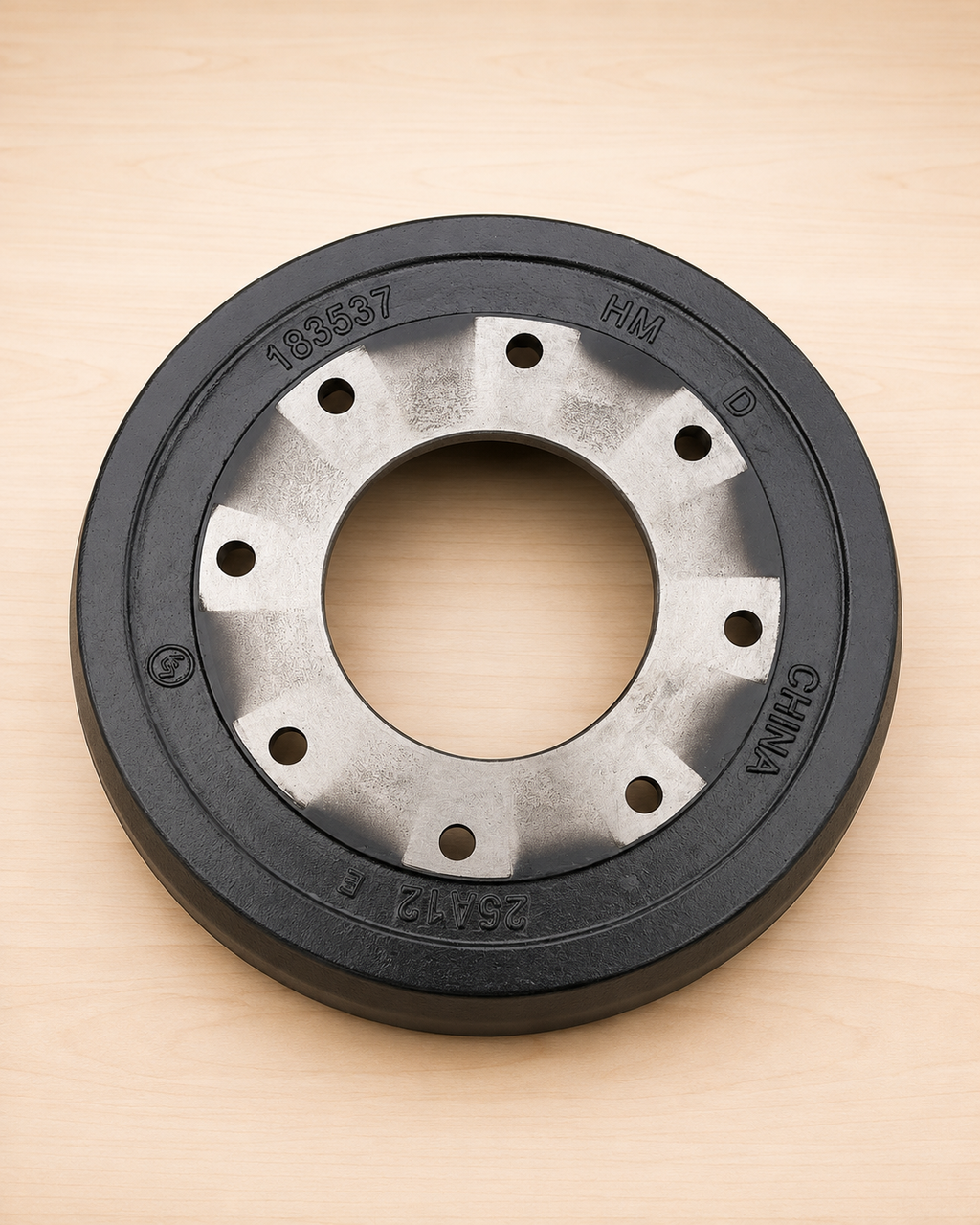Lippert 10K GD Brake Drum Fits 183168 Hub | Uses 10K Bearings & Seal (183537)