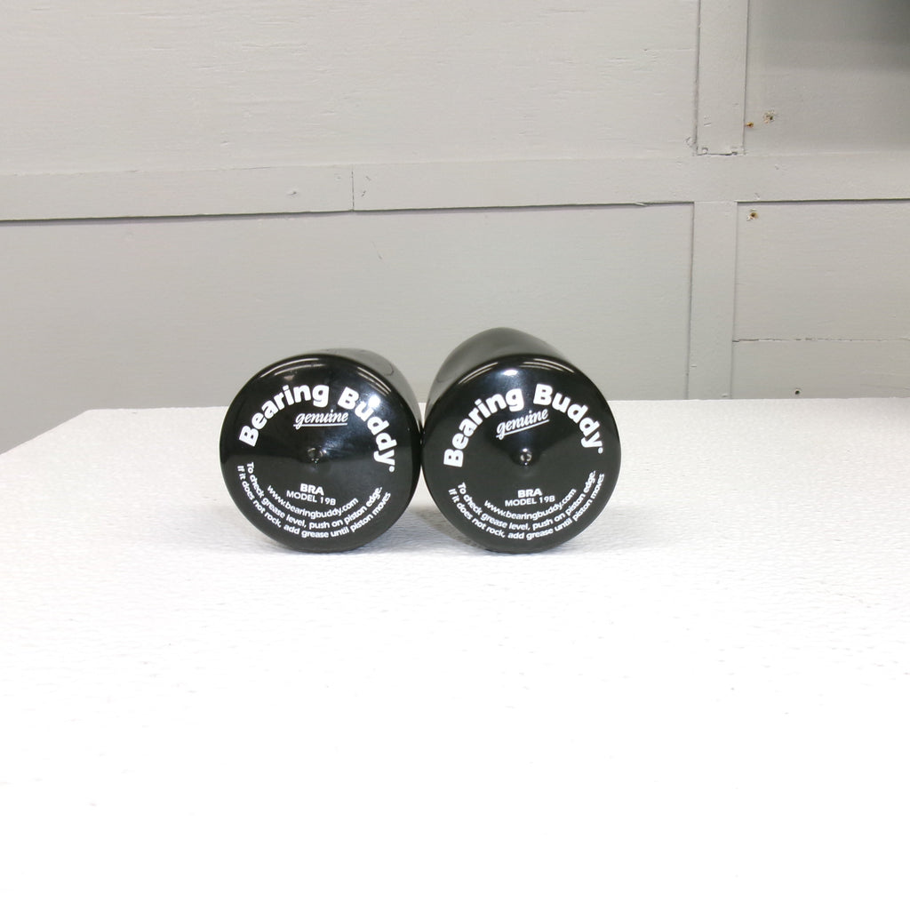 Two 1.98" Bearing Buddy Protector Bras – Grease Cover Caps (19B)