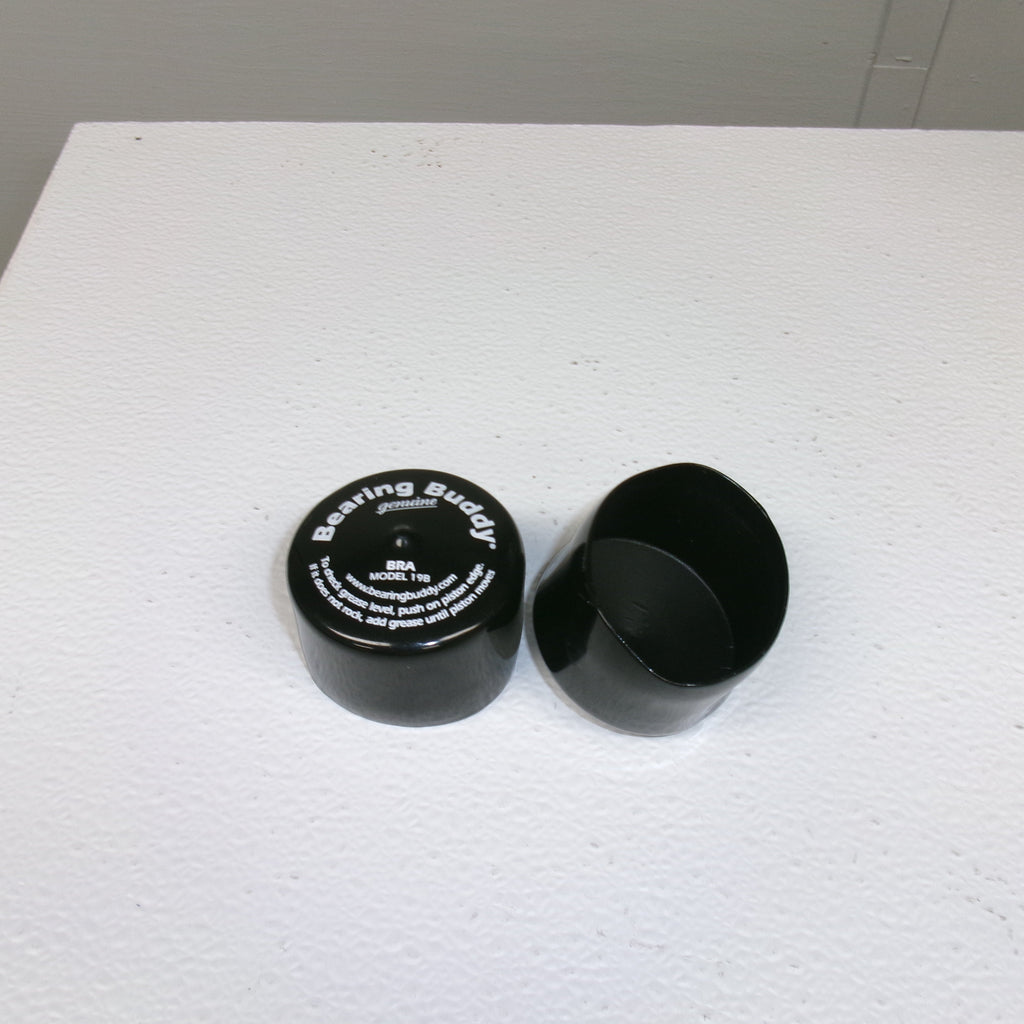 Two 1.98" Bearing Buddy Protector Bras – Grease Cover Caps (19B)