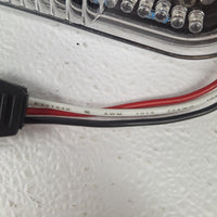 Kaper II 6-Inch Oval Red LED Light – 60 Diode, 3-Pin Plug Back, Grommet Mount (1T-L16RI)