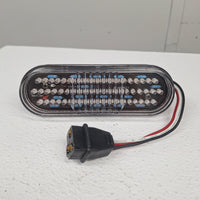 Kaper II 6-Inch Oval Red LED Light – 60 Diode, 3-Pin Plug Back, Grommet Mount (1T-L16RI)