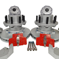 10K Genuine Kodiak Disc Brake Kit for #99 Rockwell American Quality Spindle 4.75" Pilot (2-H-11-10Q-RDDD)