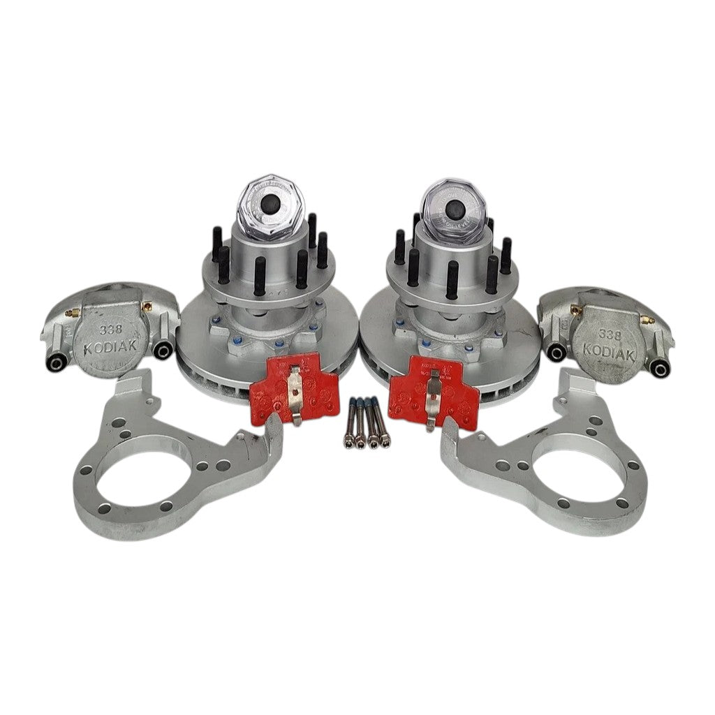 10K Genuine Kodiak Disc Brake Kit for #99 Rockwell American Quality Spindle 4.75" Pilot (2-H-11-10Q-RDDD)