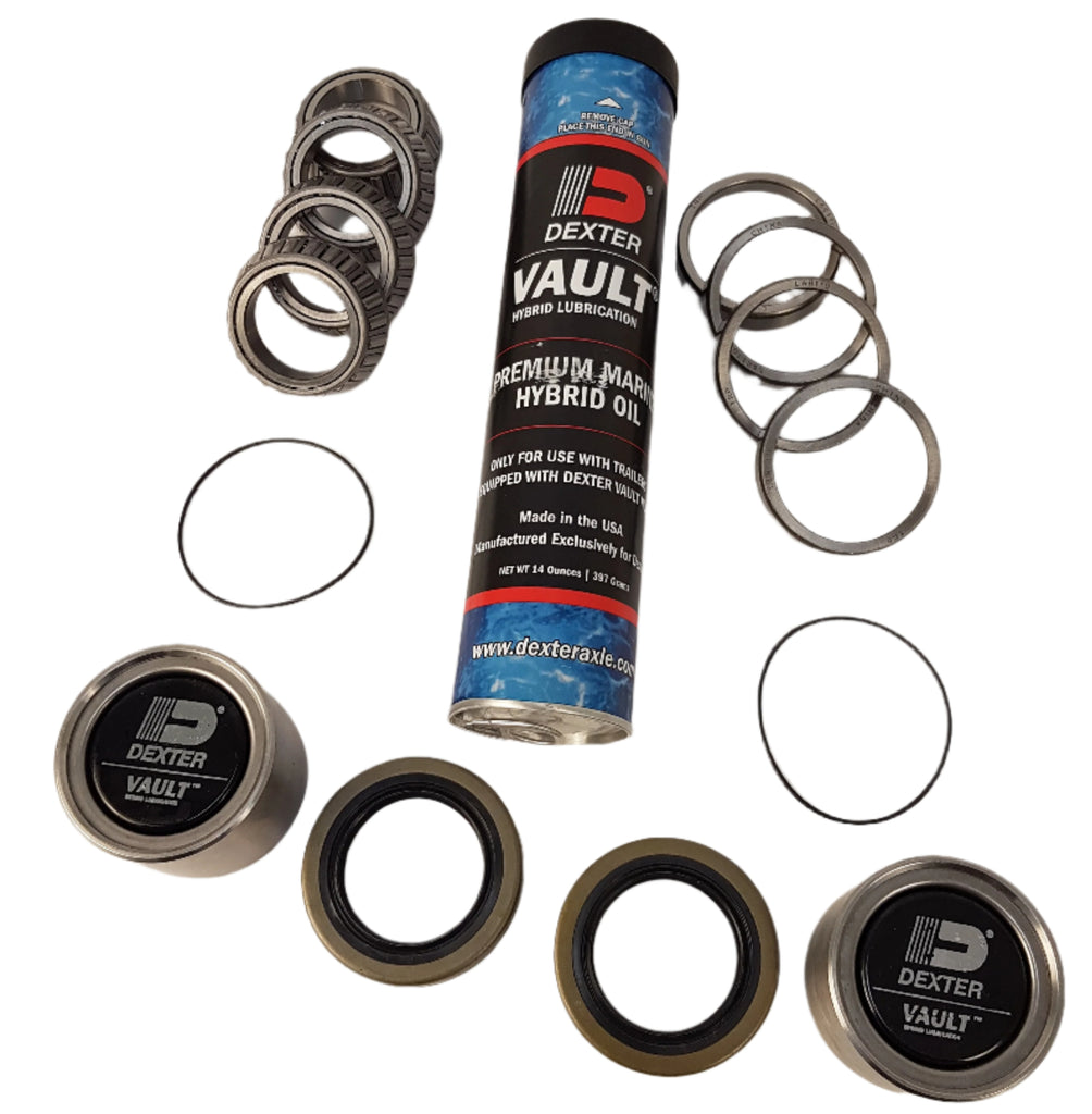 Bearing Kit for 4200# UFP Ranger Boat Trailer w/ Straight Spindle (BK-4200-GREASE)