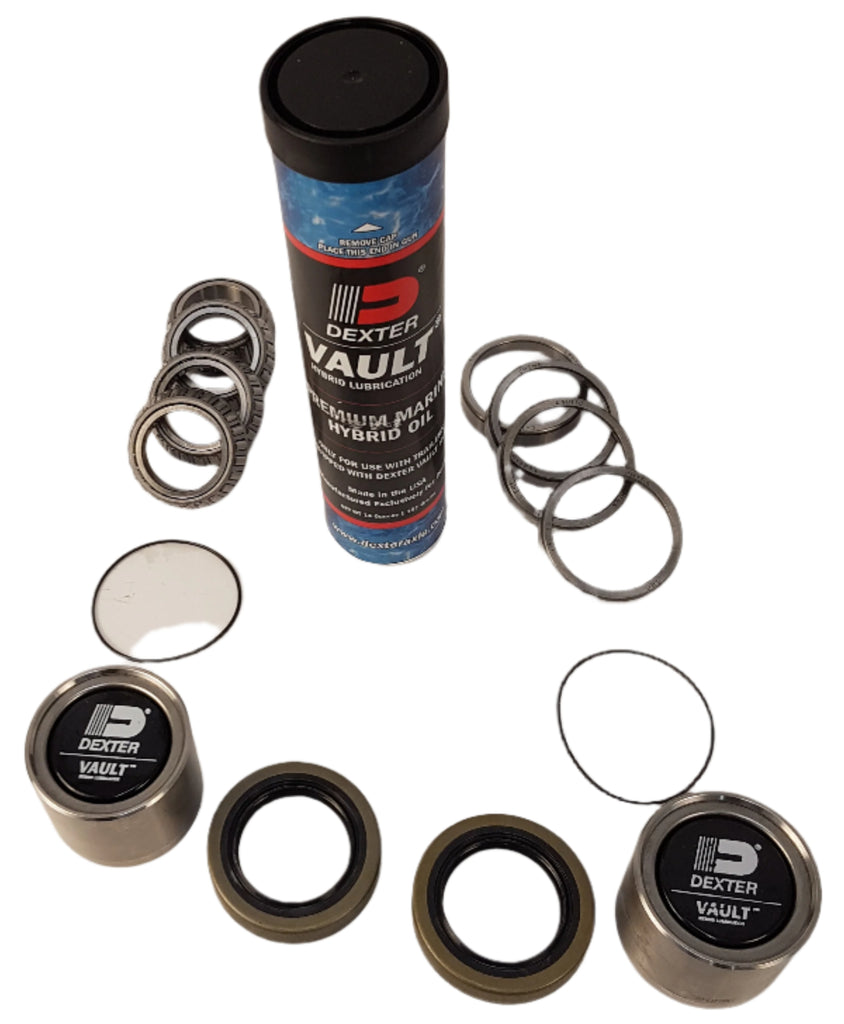 Bearing Kit for 4200# UFP Ranger Boat Trailer w/ Straight Spindle (BK-4200-GREASE)