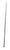 94" Long 1" Outer Diameter Ramp Spring Tube Trailer Door Hinge Torsion Rod (9500552)