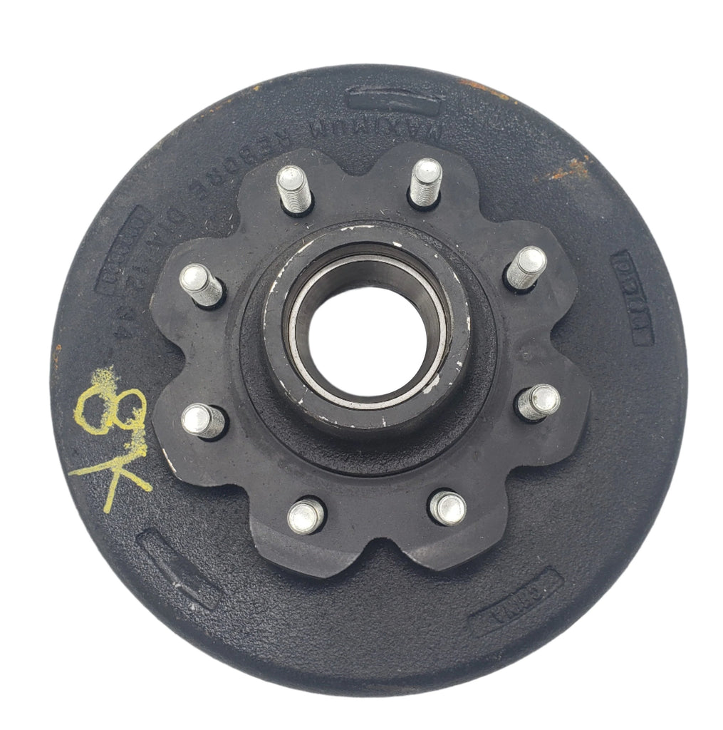 Brake Drum 8K oil bath 9/16" stud 4.75" pilot 12.25" x 3.375 fits Dexter 8000# (99-86580-26-kit)