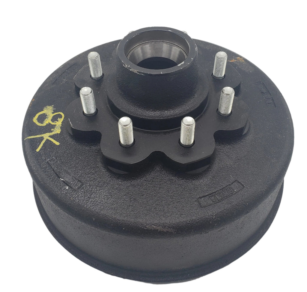 Hub Drum, 8000#, 8 x 6.5, Oil Bath, 9/16 Stud, AM, 4.75 Pilot, 12.25 x 3.375 (99-86580-26)