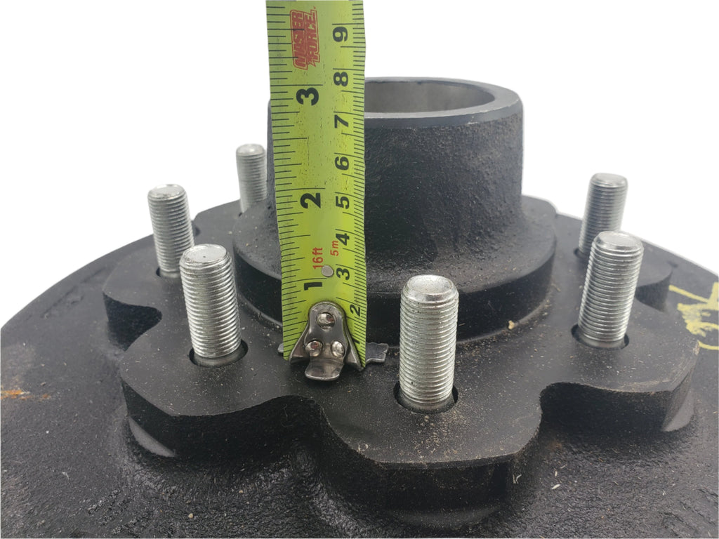 Hub Drum, 8000#, 8 x 6.5, Oil Bath, 9/16 Stud, AM, 4.75 Pilot, 12.25 x 3.375 (99-86580-26)