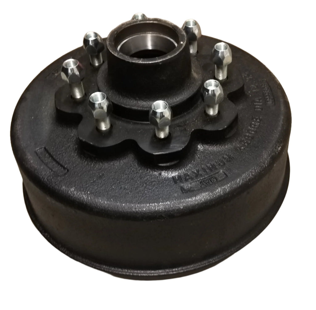 Hub Drum, 8000#, 8 x 6.5, Oil Bath, 9/16 Stud, AM, 4.75 Pilot, 12.25 x 3.375 (99-86580-26)
