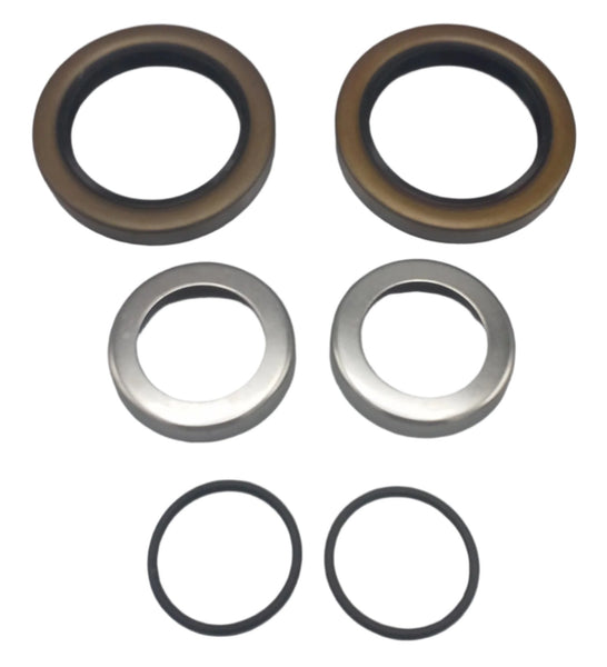 2 Trailer Axle Spindle Seal Repair Sleeve Kit Upgrade 6000# 1.938 2.63 #4 Spindo