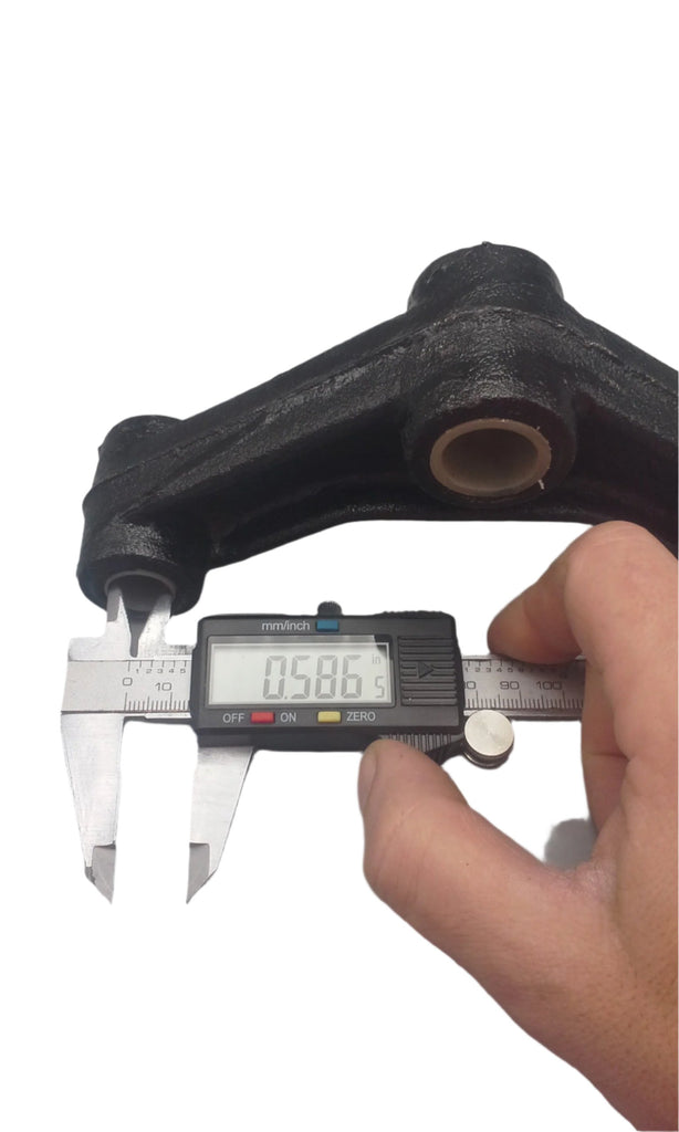 Greaseable Tandem Axle Trailer Suspension Rebuild Kit Wet 3/4 Center bolt, 2" shackle straps EQ 458 (SRK-TA-WB-458-2)