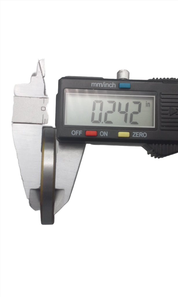 2 PAIR 7" Electric Backing Plates and Seals For 2000# Axles Replaces Dexter 23-47 and 23-48 (7EB-2P-SEAL-150)