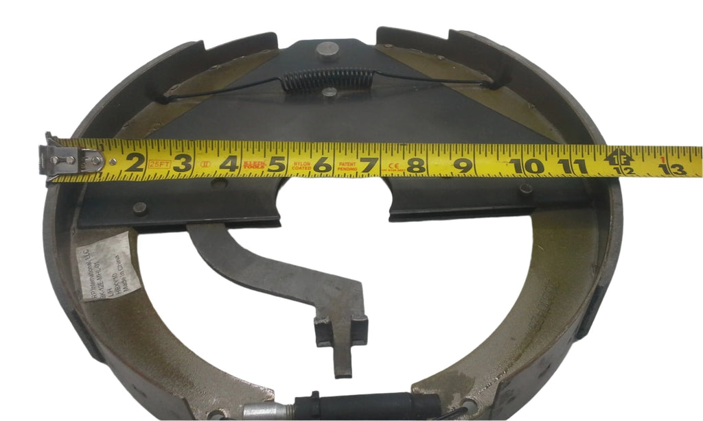 Mobile Home Brake Assembly 12x2" Weld On 7000# Left Hand (BK-12E-MHL-01)