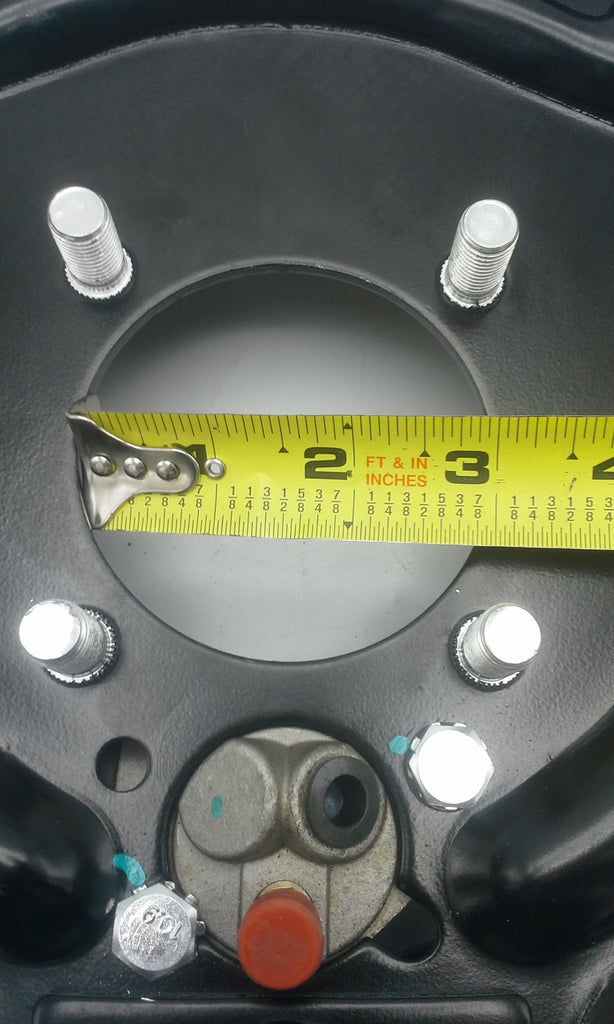 Pair of 3500# 10 Hydraulic Backing Plates (BPH-3500-SET)