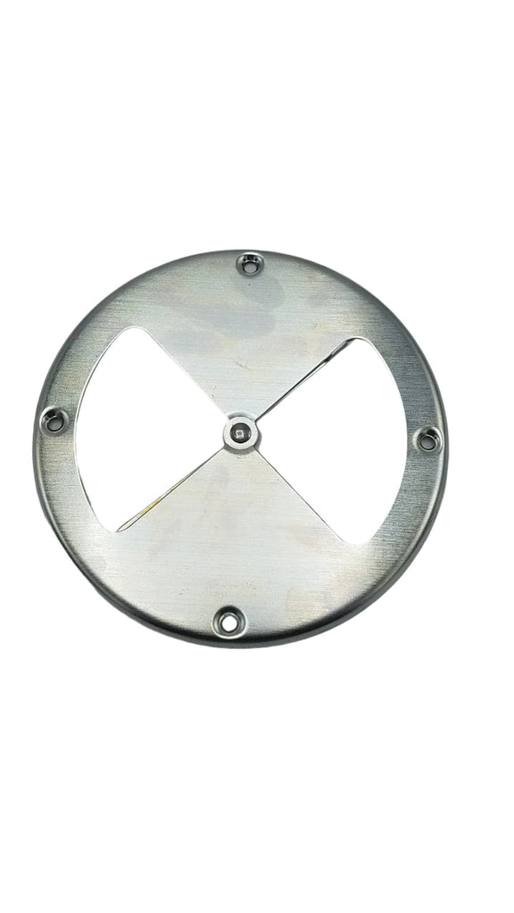 7 1/4" Round Steel Horse Vent Gasketed (775-Steel)