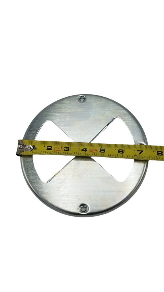 7 1/4" Round Steel Horse Vent Gasketed (775-Steel)