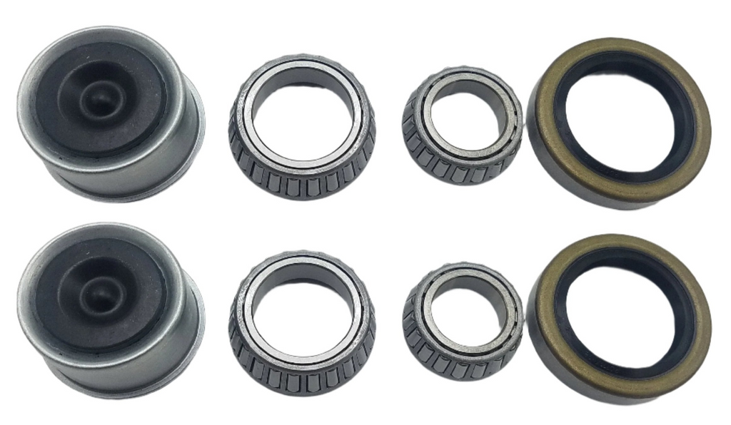 PAIR of 5x5.5 Hubs 3500# 5 Lug Fits Dexter Trailer axles (845551-KITX2)