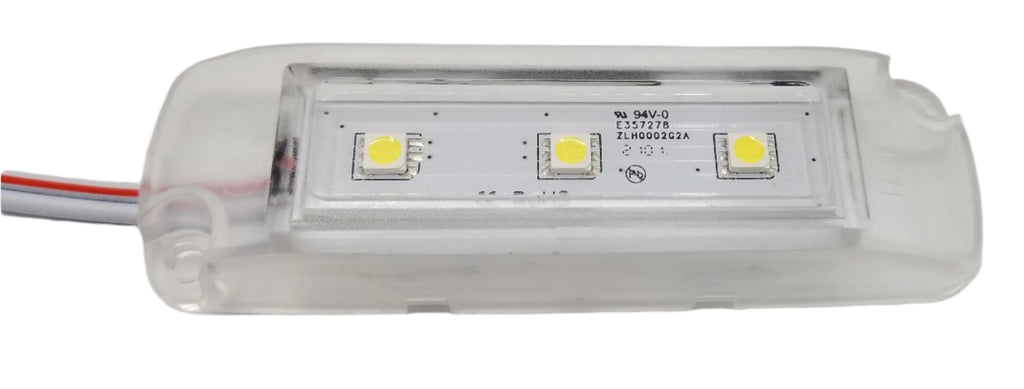 White 12v Multi Purpose 3 LED Courtesy Interior Exterior Aux Step Light Trailer (055-550-1A)