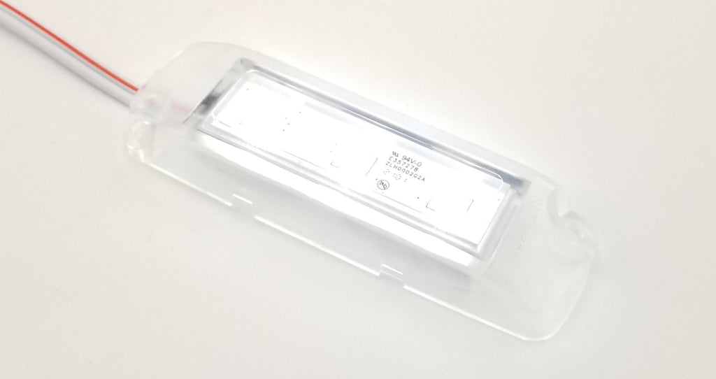 White 12v Multi Purpose 3 LED Courtesy Interior Exterior Aux Step Light Trailer (055-550-1A)