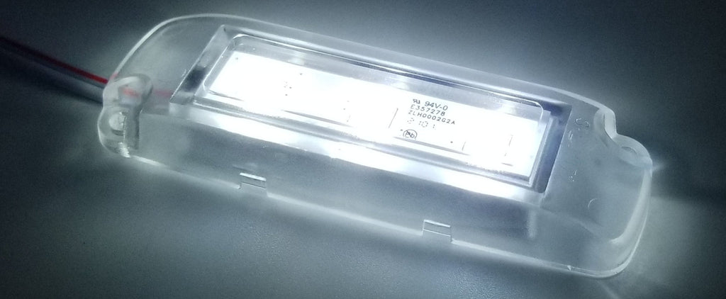 White 12v Multi Purpose 3 LED Courtesy Interior Exterior Aux Step Light Trailer (055-550-1A)