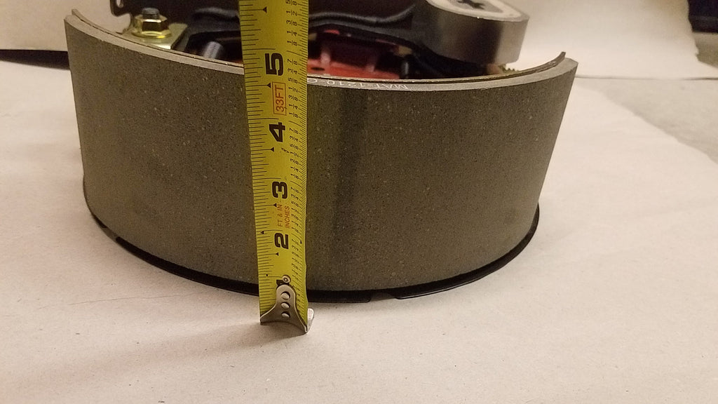 Backing Plate Brake Electric 12-1/4 x 4 Self Adjusting Passenger Right Side 10000 HEAVY DUTY (BK-10HDE-02)