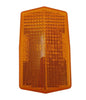 Wesbar Amber Side Marker Light Replacement Lens, Plastic, Light Cover (003378)