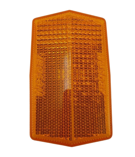 Wesbar Amber Side Marker Light Replacement Lens, Plastic, Light Cover (003378)