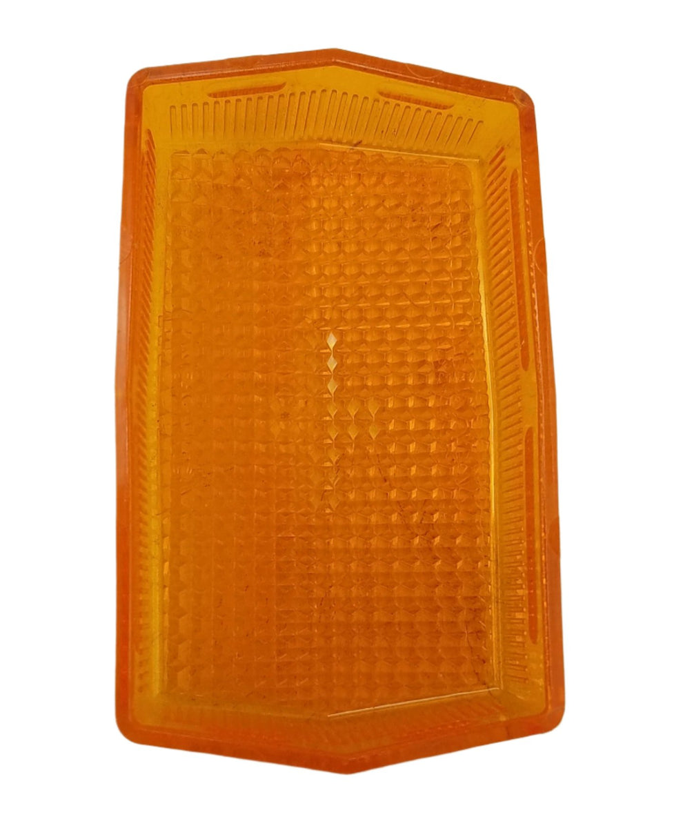 Wesbar Amber Side Marker Light Replacement Lens, Plastic, Light Cover