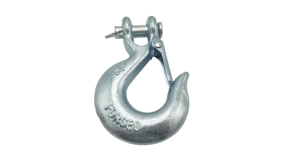 Brophy, Clevis Slip Hook, 5/16", W/Latch for HL34, 11,700 lb, Zinc, Grade 43 (CH04)