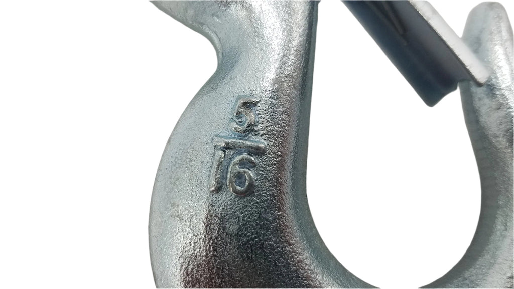 Brophy, Clevis Slip Hook, 5/16", W/Latch for HL34, 11,700 lb, Zinc, Grade 43 (CH04)