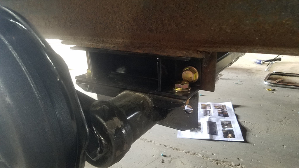 Dexter 3500# Under/Over Conversion Trailer Axle Flip Kit RV Camper 2.375" Tube (K71-384-00)