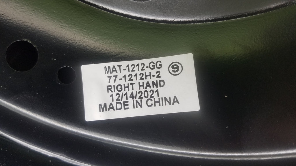 Brake, Hydraulic, 12K, 12.25" x 5", AM, 7 Bolt, 23-406 / 23-408, LEFT (77-1212H-1)