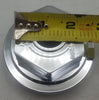 Pair of Billet Aluminum Machined 2-7/8"-12 OD Oil Bath Caps (21-35 Billet-Chrome-KitX2)