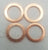 ﻿UFP by Dexter Disc Brake Caliper Copper Washers (4-pack) (32230U-L4)