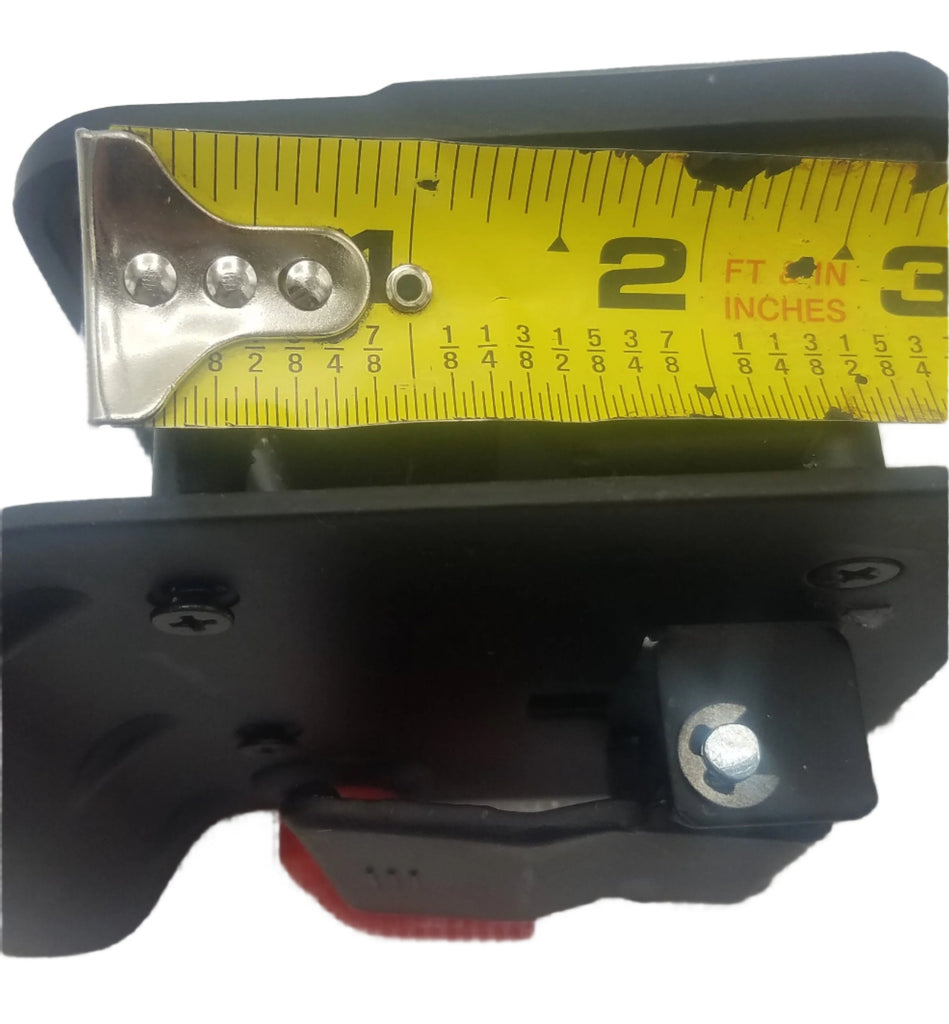 Jammy Cargo Trailer Door Lock w/4 Matching Keys, Matte Black (TDL01B)