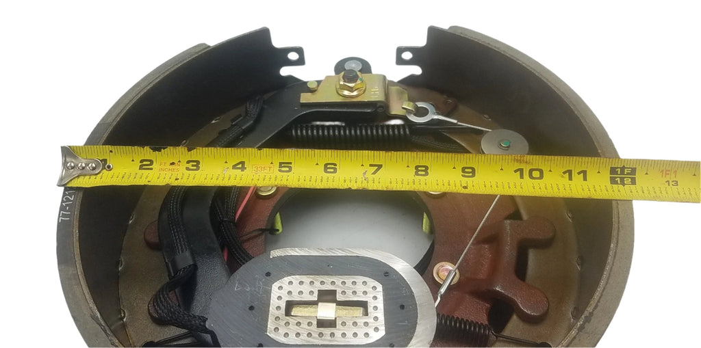 Brake, Electric, 12K, Right and LEFT 12-1/4" x 5", 5 Hole, fits Rockwell, 12,000 lb (77-1212RW-PAIR)