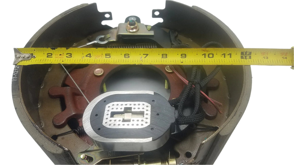 Brake, Electric, 12K, Right and LEFT 12-1/4" x 5", 5 Hole, fits Rockwell, 12,000 lb (77-1212RW-PAIR)