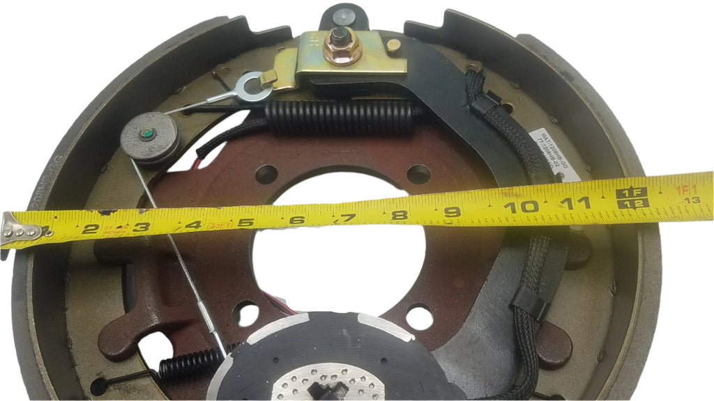 Right Electric Brake 12-1/4" x 2-1/2" for 7.2K - 8K NARROW Self Adjusting Fits Dexter 7200 8000 D80N (77-1208HB-2)