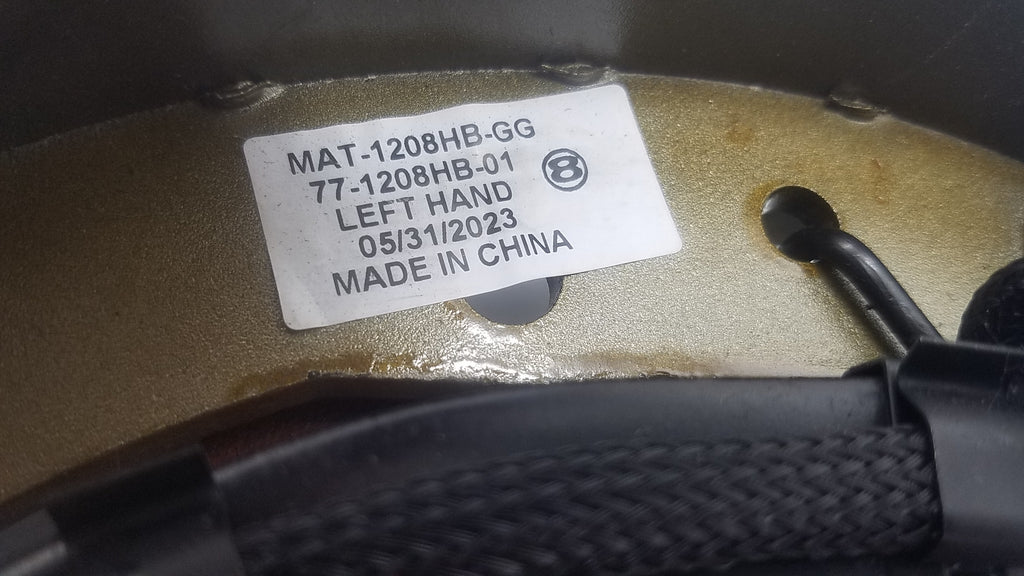 Pair Electric Brake 12-1/4" x 2-1/2" for 7.2K - 8K NARROW Self Adjusting Fits Dexter 7200 8000 (77-1208HB-PAIR)