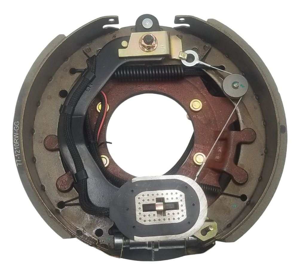 PAIR-Rockwell 10K Electric Trailer Brake 12-1/4" x 3-1/2" 5 Bolt 4738-L+R 10,000 (77-1210RW-PAIR)