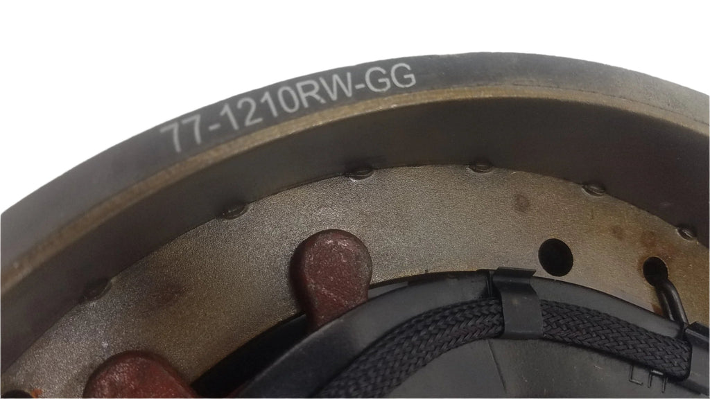 PAIR-Rockwell 10K Electric Trailer Brake 12-1/4" x 3-1/2" 5 Bolt 4738-L+R 10,000 (77-1210RW-PAIR)