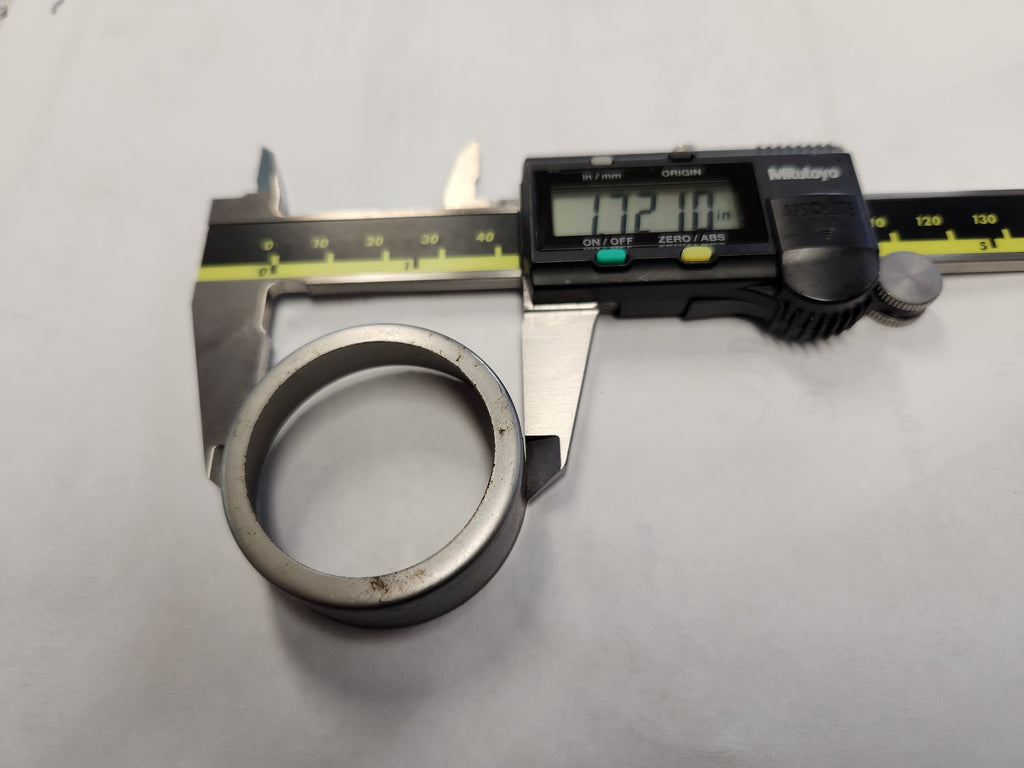 (WR-SS175) Trailer Axle Wear Ring Sleeve, SS 1.72" OD  1.68 id, 5/8" long