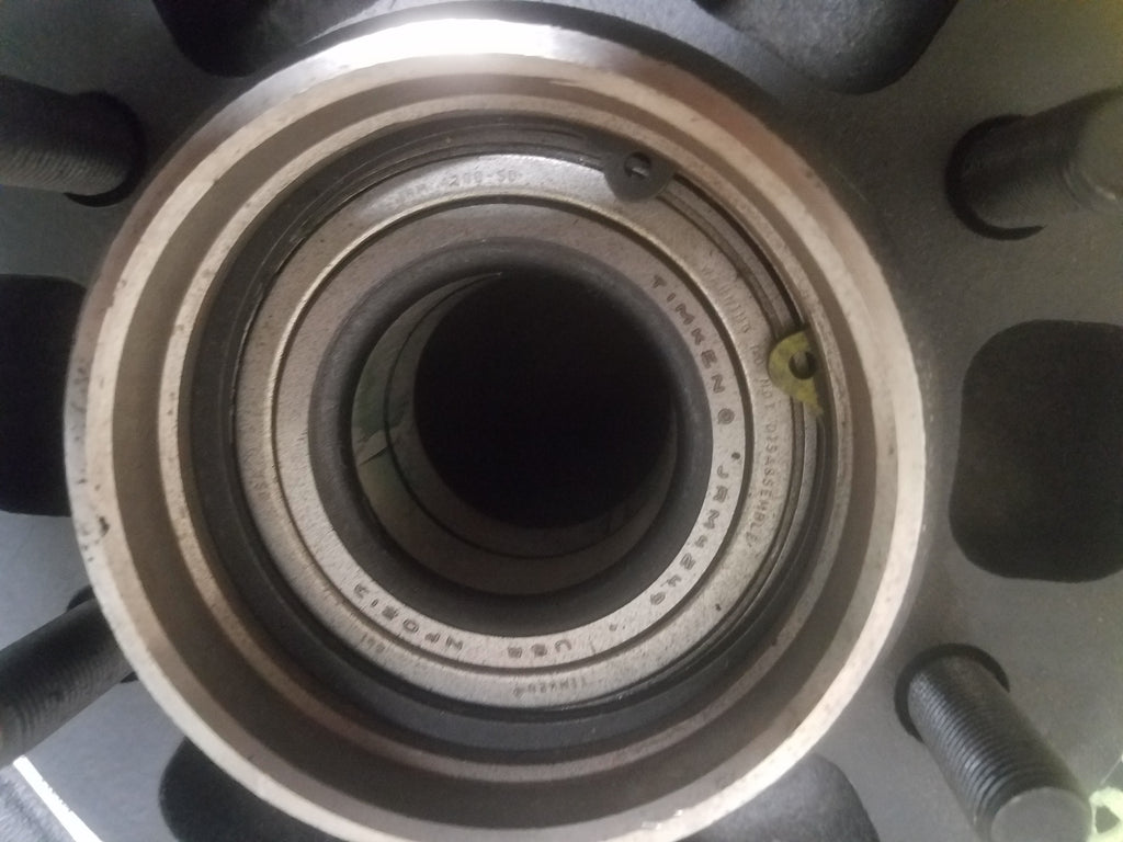 Hub Drum, NEV-R-LUBE, 6 x 5.5, 1/2" Studs, 12 x 2, 42MM, 7K, 7,000 lbs (008-388-80)