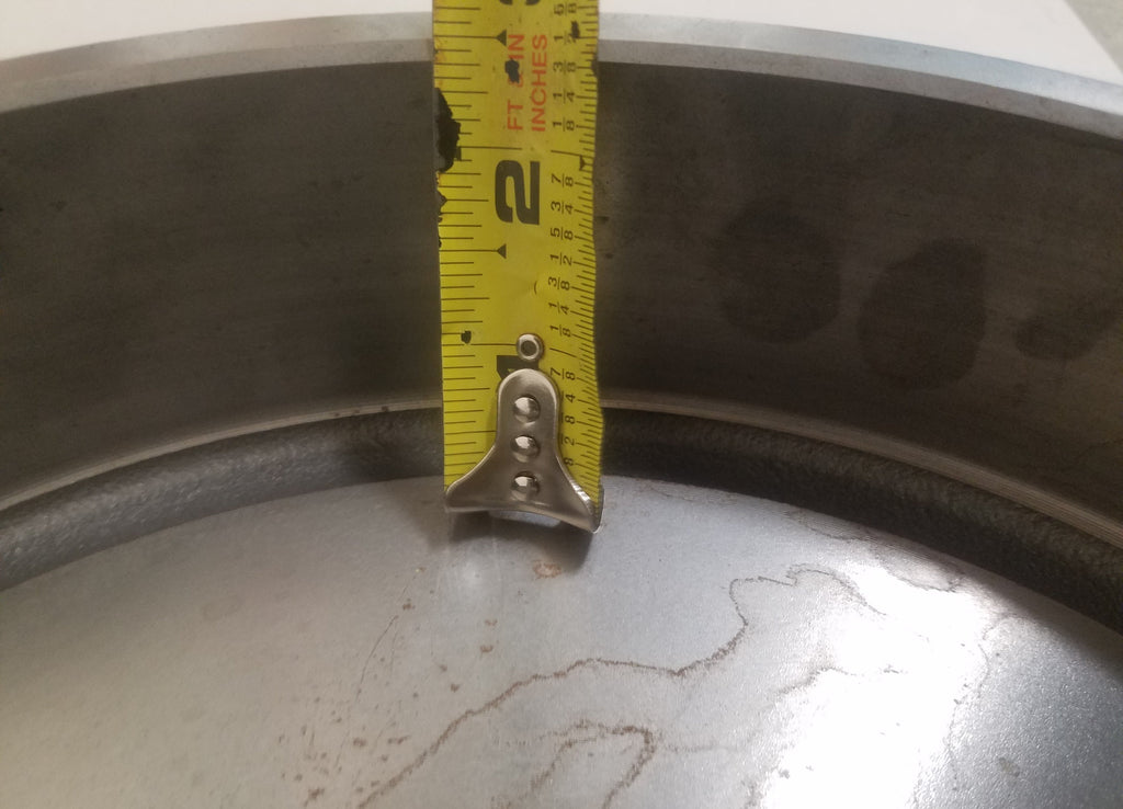 Hub Drum, NEV-R-LUBE, 6 x 5.5, 1/2" Studs, 12 x 2, 42MM, 7K, 7,000 lbs (008-388-80)