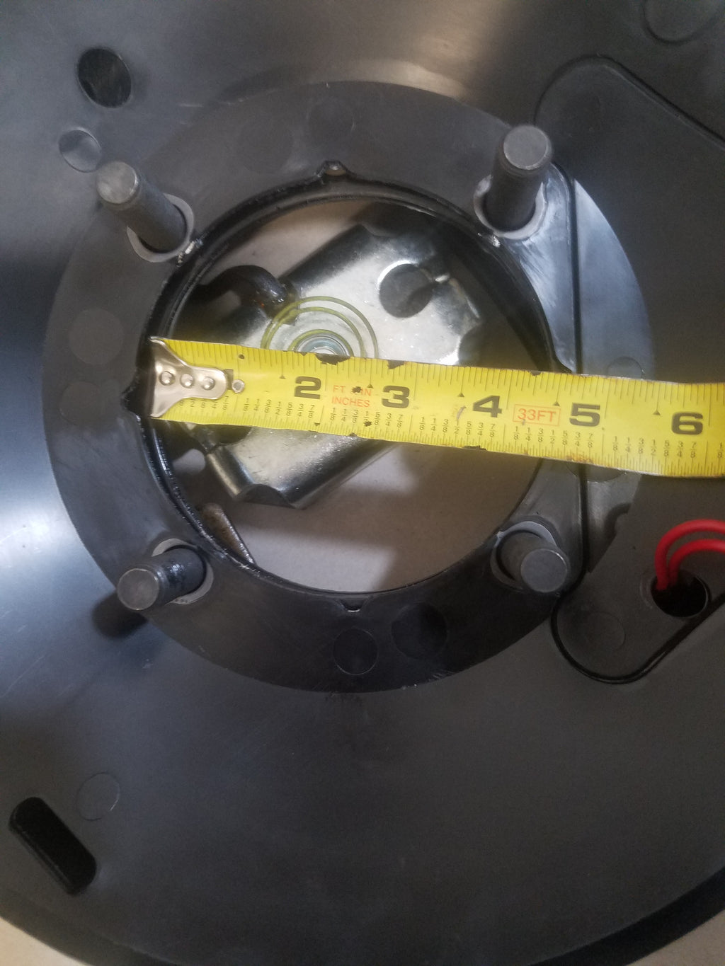 12" x 3-3/8" Left Hand Electric 8000# Backing Plate Trailer Axle ALKO 363601 8K (023-532-00)
