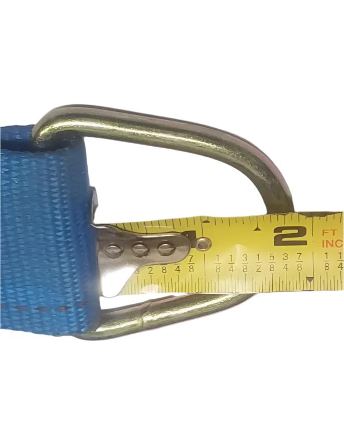 Cargo Control Strap Rope Tie Off with E Track Clip and D Ring (RTOEC)